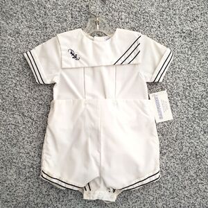 3 piece 12 mo baby sailor outfit with hat